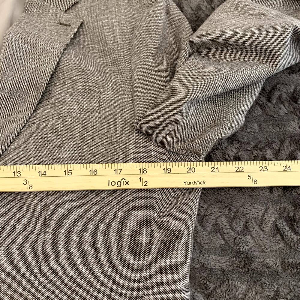 Banana Republic Cotton Blend Blazer Sport Coat Slim Fit Size 40R - Picture 13 of 15